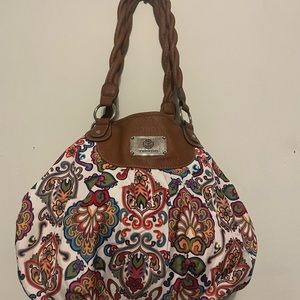 Treviso. multi-color bag. comfortable and practical.